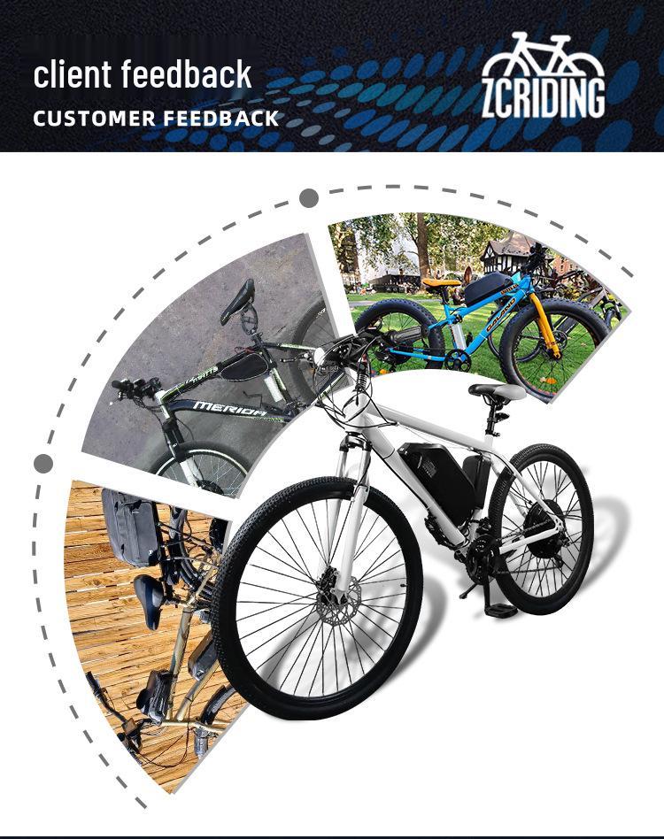 High-Power Off-Road Retro Electric Motorcycle Frame Design