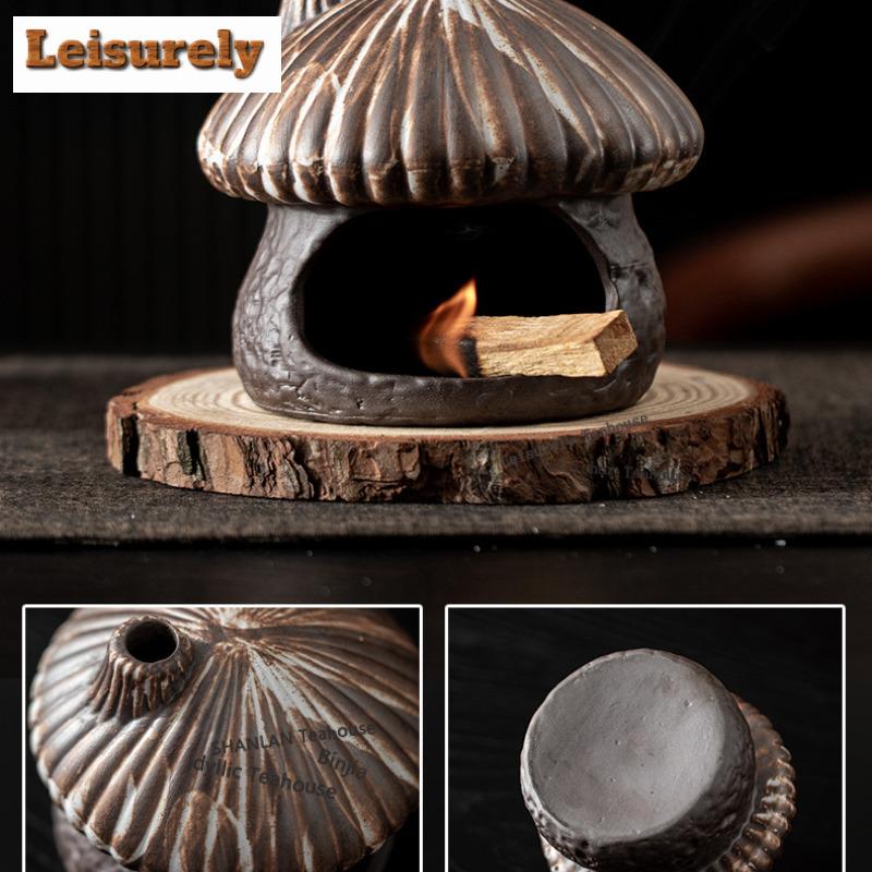 Mushroom House Incense Holder Diffuser Incense Burners Aromatherapy Smell Distributor Censer Home Decoration Accessories Craft