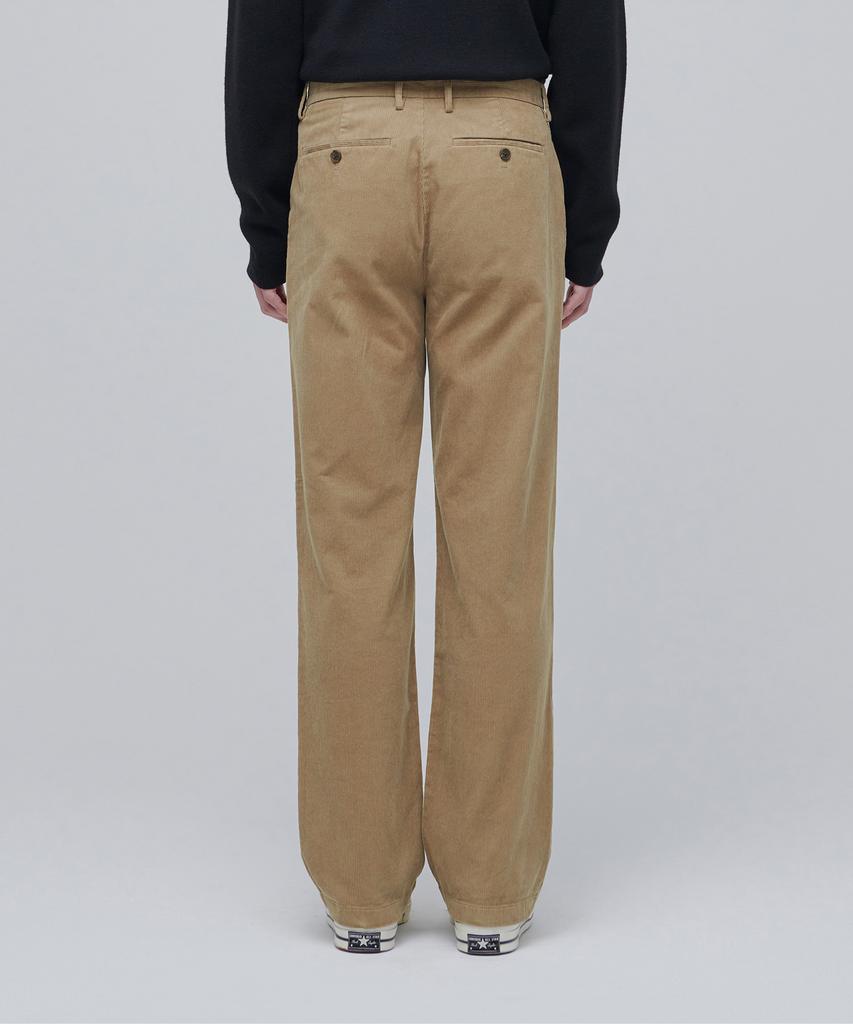 Musinsa Standard Regular Fit Corduroy Pants [Beige]