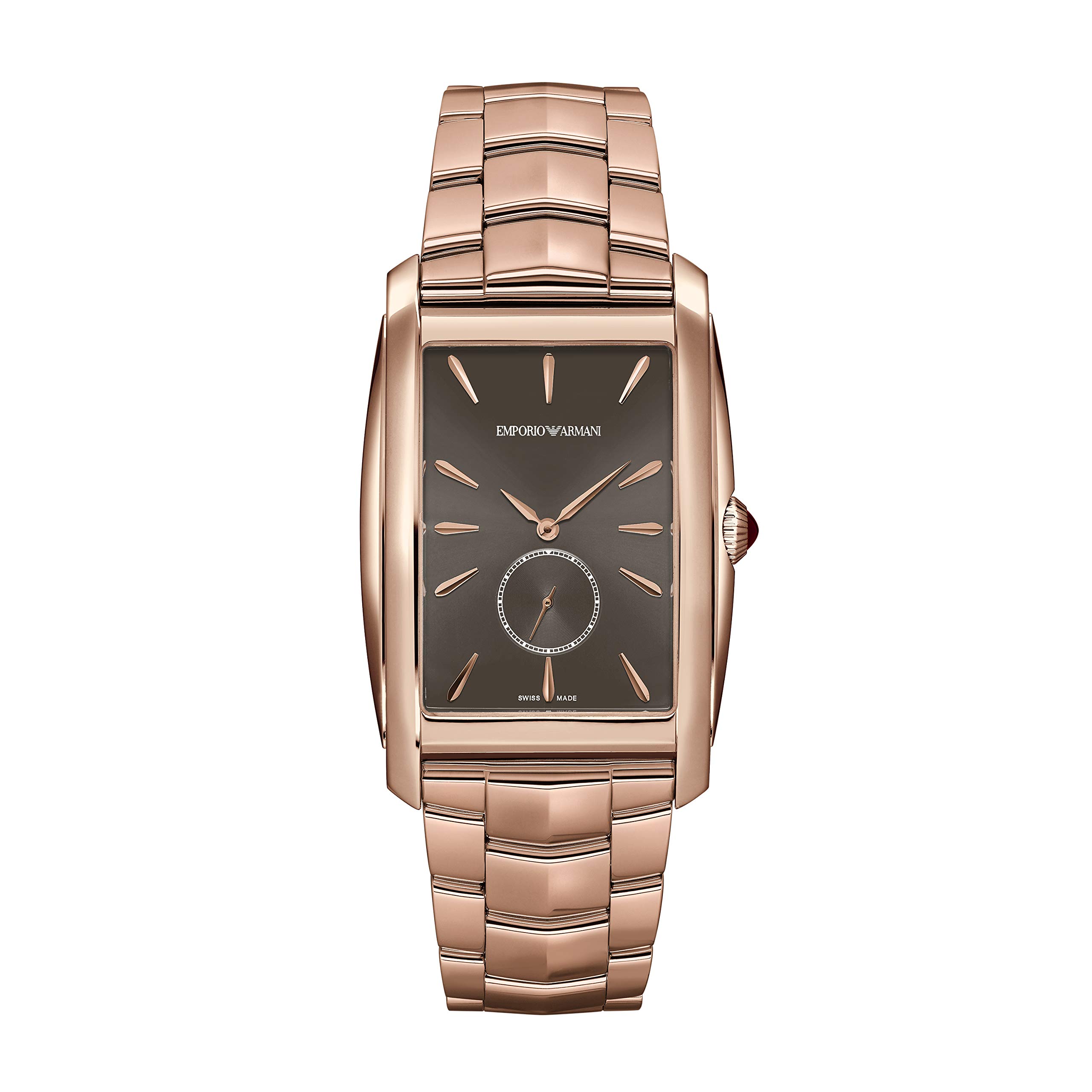 

EMPORIO ARMANI RECTANGLE ARS8355 Watch Rose Gold [Armani Swiss] Men s
