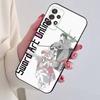 Sword Art Online Kirito and Asuna Phone Case For Samsung S25,S24,S21,S22,S23,S30,Ultra,S20,Plus,Fe,Soft Silicone Black Cover