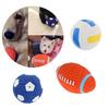 Squeaky Rugby/Football/Volleyball Balls Toys for Dogs Pets Playing - Volleyball