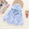 Spring Jacket for Girls Coats Hooded Unicorn Rainbow Pattern Baby Girls Clothes Outerwear Kids Windbreaker Autumn Girls Jackets
