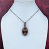 Tree of life faceted kashmir ruby pendant copper wire wrapped jewelry handmade real gemstone pendant copper wire wrap pendant gifts for wife