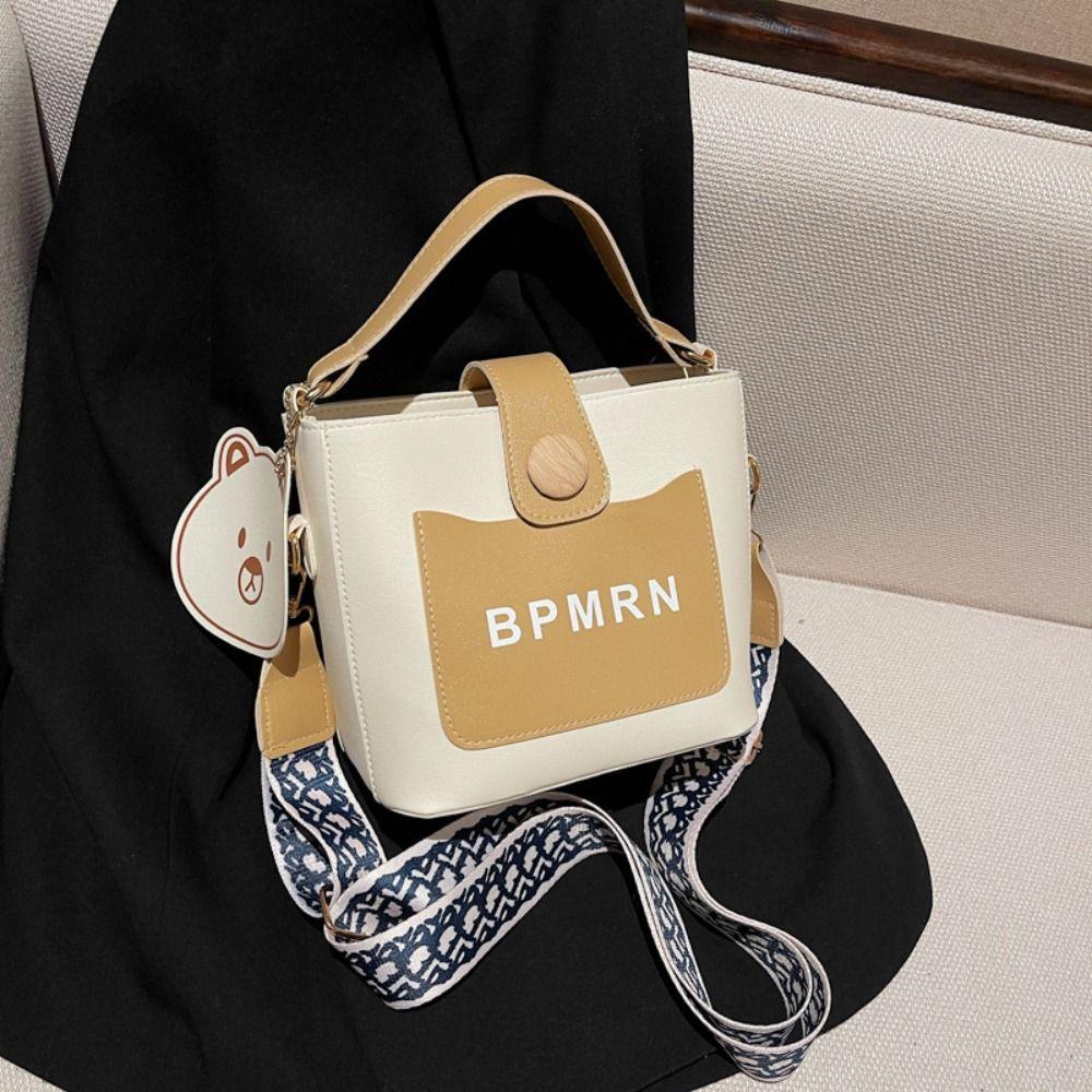 

Портативная сумка через плечо Bear Shoulder Bag Симпатичная женская сумка хаки