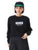Beams Boy L/S TEE [Special Order] GOOD ROCK SPEED College Long Sleeve T-Shirt, Women's, Black, Free Size
