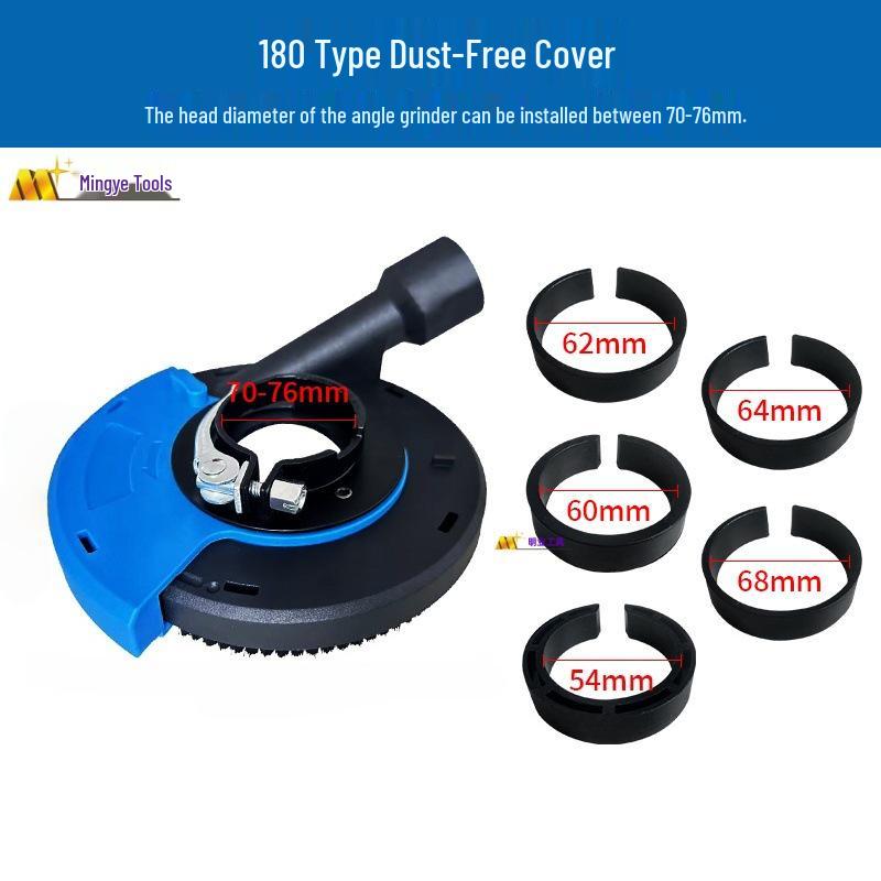 Dust-Free Angle Grinder Protective Vacuum Cover