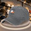 Unisex BUBU Bear Print Adjustable Baseball Cap  Duckbill Hat for Outdoor Parties Daily Wear Mardi Gras Graduation