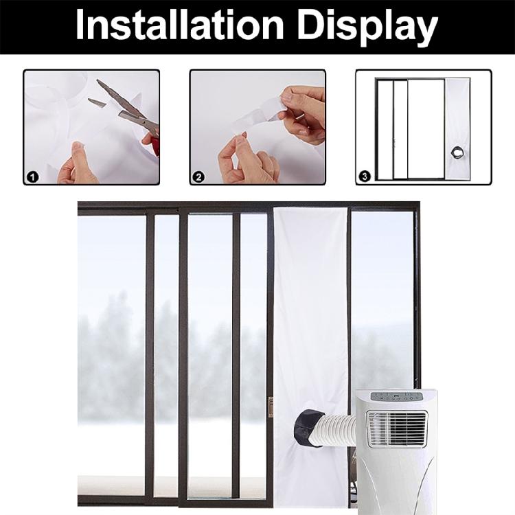 Window Seal For Air Conditioner Airlock Portable Mobile Air Condition-Waterproof