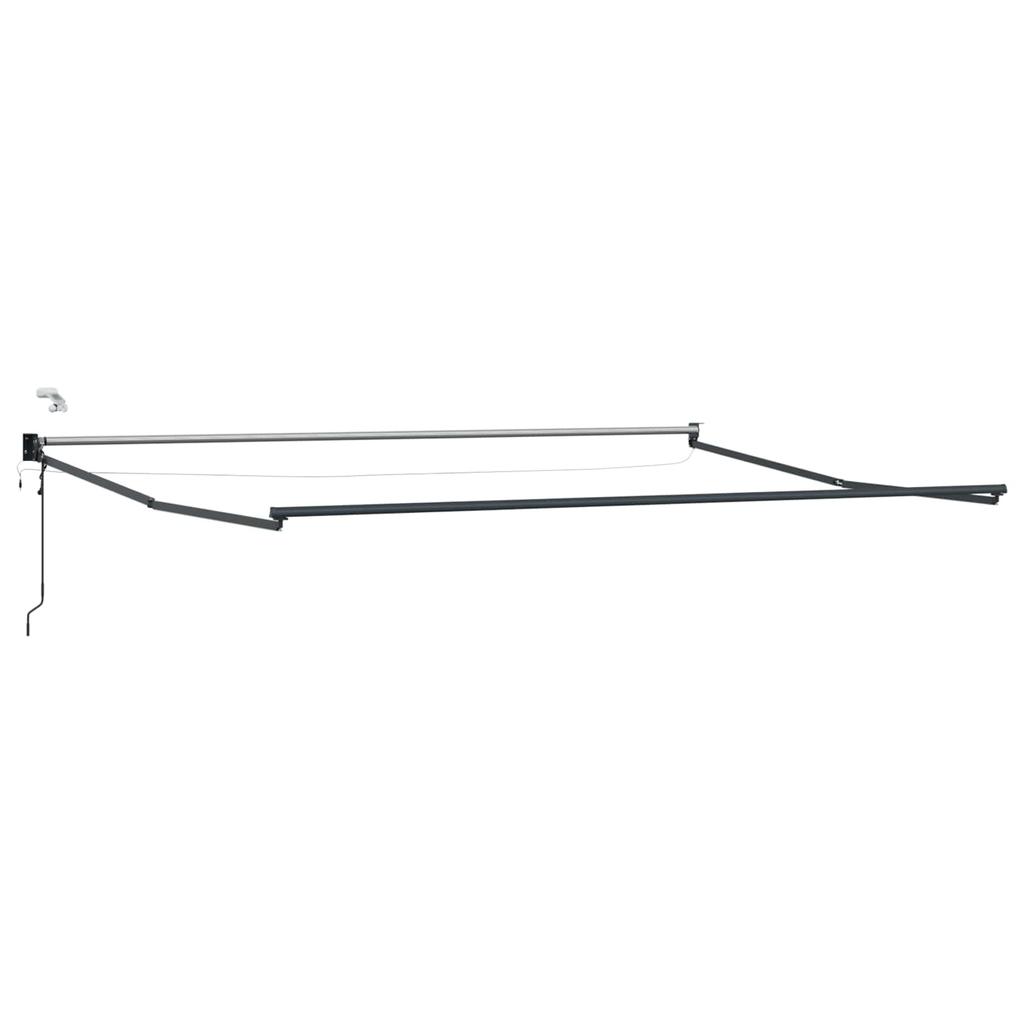 Electric Retractable Awning Anthracite 4 x 2 m