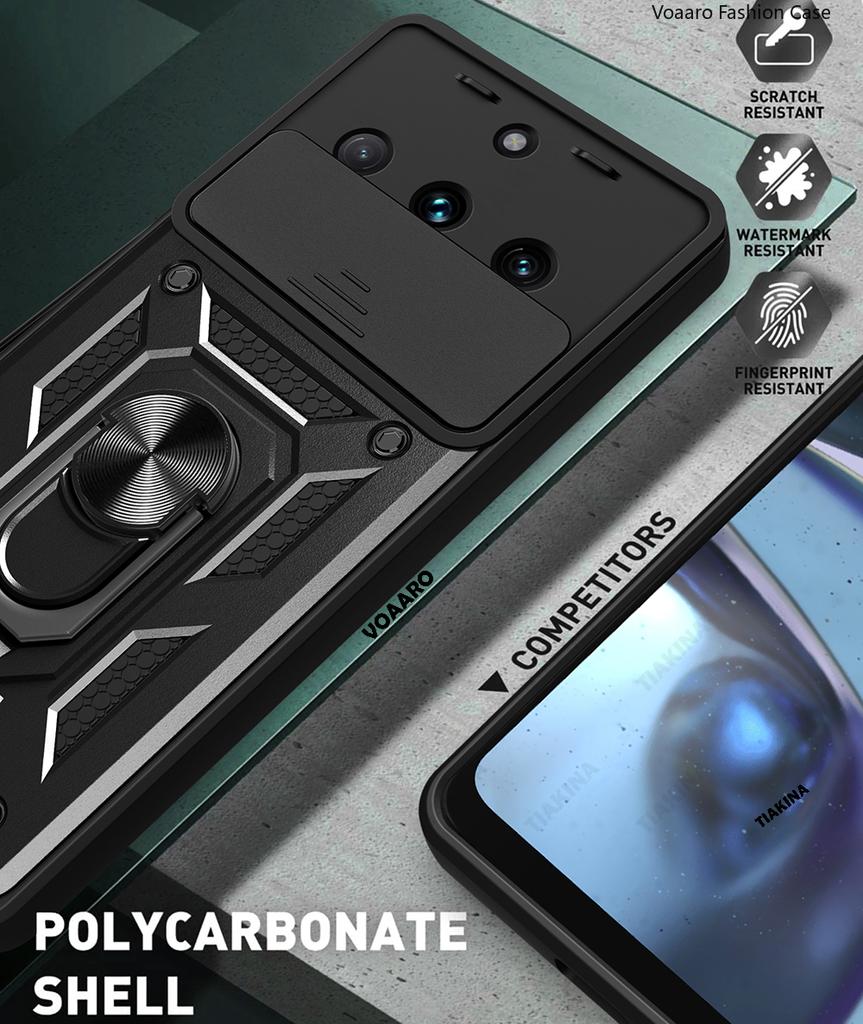 Slide Lens Armor Funda for Realme 11 Pro Plus 5G Case for OPPO Realme 11 Pro Narzo 60 Pro 5G Case Magnet Ring Stand Holder Cover