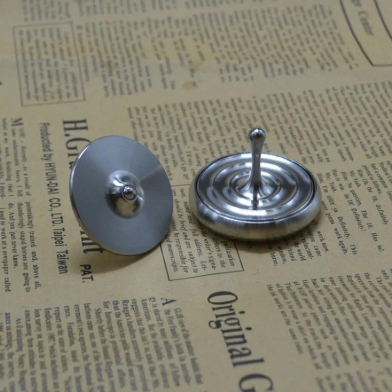 Rotating Gyro Spinning Top Magnetic Metal Water Drop Fingertip Hand Spinner Desk Fidget Toys For Adults Kids Antistress Funny