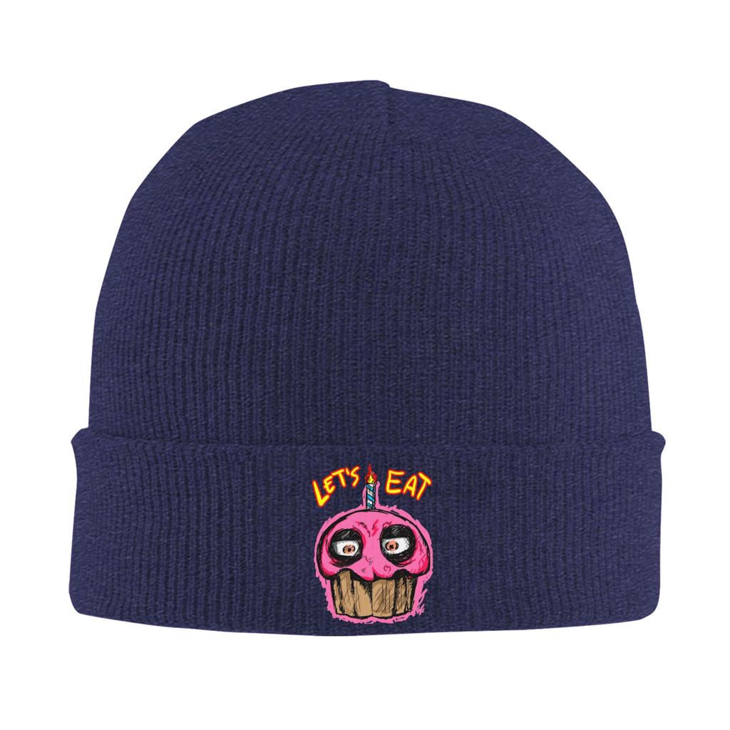 Springtrap Lets EAT Knit Hat Vintage Caps Men Women Hippie Beanie Hats Winter Design Elastic Bonnet Hats