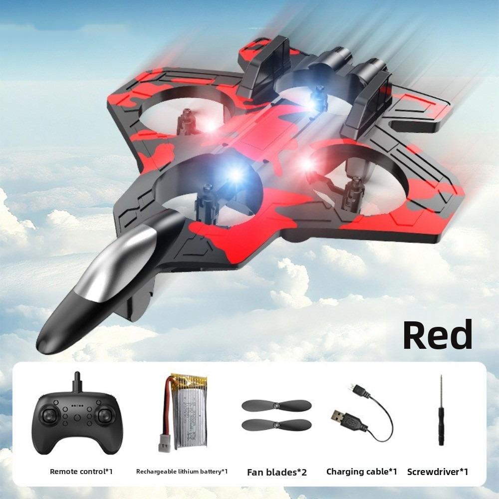 

Stunt Roll Radio-controlled Airplane 2.4GHz Foam Helicopter Quadcopter Creative RC Fighter Plane
