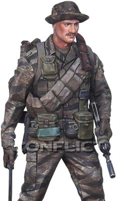 Conflict Miniatures Modernes US-Spezial-Aufklärungs-Patrouillen-Scout 3D-Drucker Bausatz 1/35 Langstrecke (LRRP) CM-C08