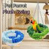 Hanging Bird Hammock Comfortable Bird Cage Swing New Warm Bird Nest  Pet Supplies