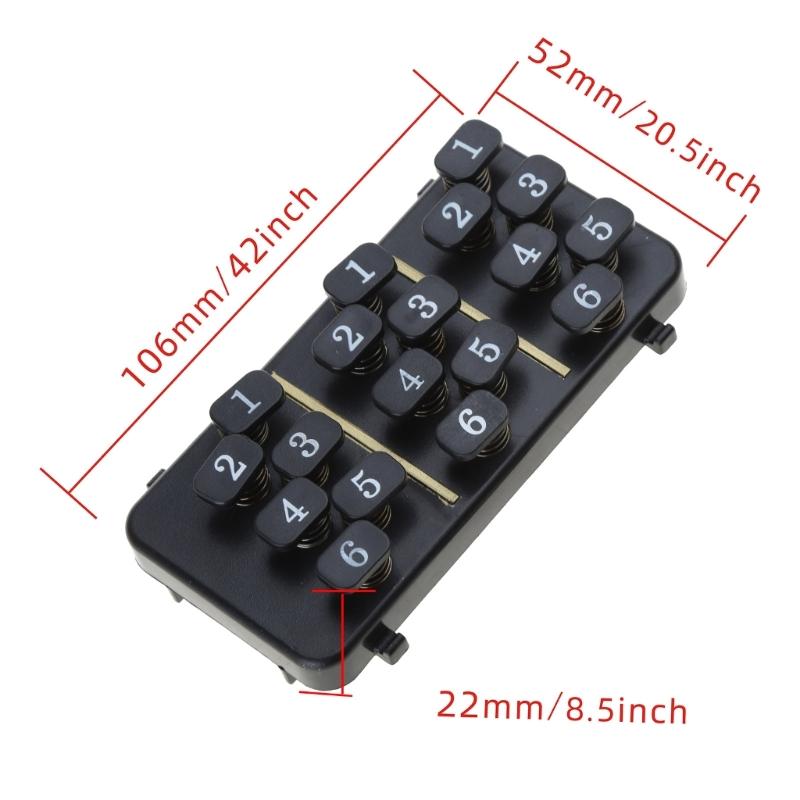 Useful Guitar Learning Chords Trainer Tool Beginner Teaching Aid Learning System