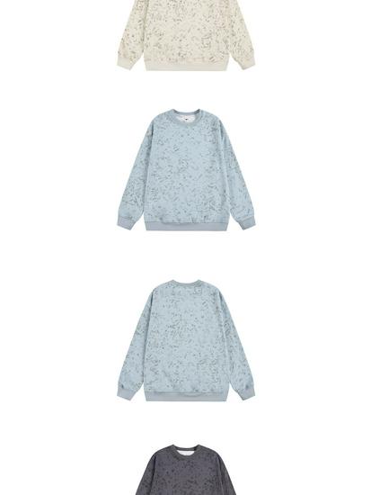 2025 Men's Casual Tie-Dye Cotton Hoodie, 320g, Round Neck, Long Sleeve, Two-Zipper Design