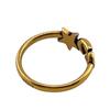 Christian Dior CD logo star Gold Plated Ring gold Gold Plated Women Used