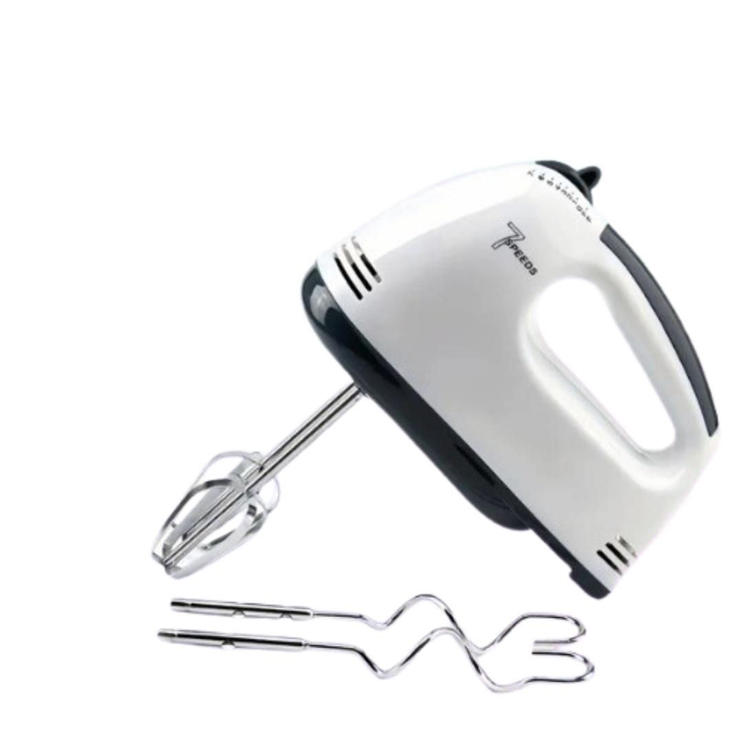 Heavy Duty 7 SPEED ELECTRIC HAND MIXER | High-Speed Electric Hand Mixer with 304 Stainless Steel Whisk Beaters | Handheld Mixer with Independent