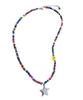 Sk8Er Rock Kitsch Star Beads Necklace ((Multi))