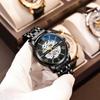Tide Brand Watch Mechanical Watch, Men'S Hollow Automatic Mechanical Watch Men'S Watch