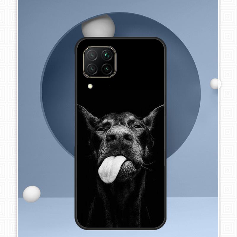Doberman dog For Huawei Nova 12i 12s 11i 8i Y91 Y60 Y70 Y72 Y90 Y61 9 10 SE P20 P40 Lite P30 P60 Pro Case