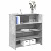 VidaXL Reception Desk Concrete Grey 100x50x103.5cm Engineered Wood, Reception Counter, Salon Reception, Counter 3324163