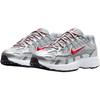 Nike P-6000 GS Retro Pegasus Inspired Lifestyle Sneakers Silver Red Kids HV5064-002