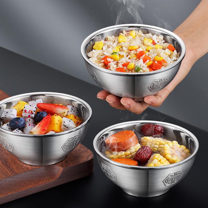 Wutuo 316 Stainless Steel Double Layer Kids Insulated Bowl