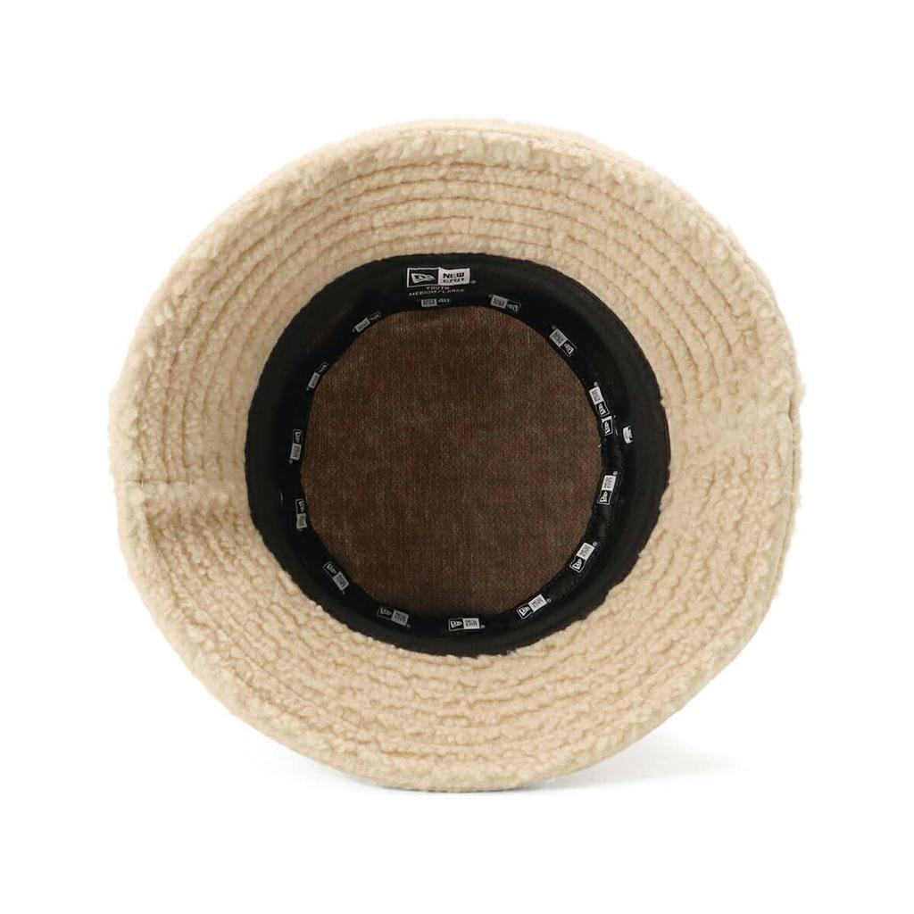 Kids Bucket Hat Boa Fleece Fur Beige KIDS BUCKET01 SHEEP BOA BGE [New Era] S/M