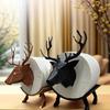 Cute Toilet Paper Holder Creative Elk Shaped Toilet Paper Holder Stand Funny Animal Decoration