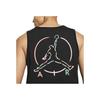 Jordan Logo Print Round Neck Sports Vest Men Tops Black DB1552-010