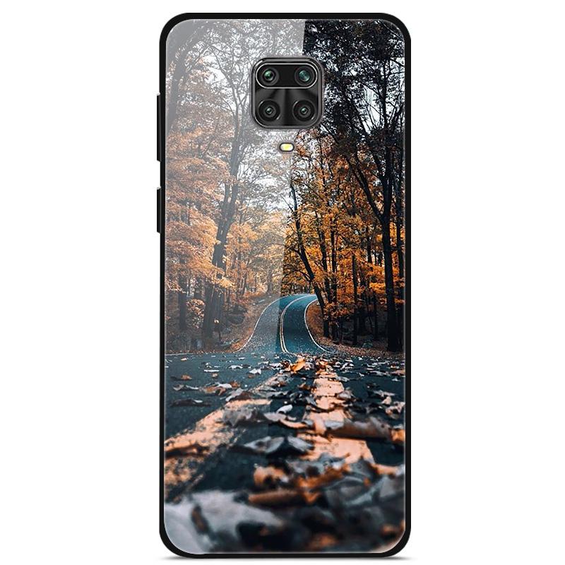 Tempered Glass Case For Xiaomi Redmi Note 9 Pro Case Max Glass Back Cover For Xiaomi Redmi Note 9 Case 9s Redmi Note9 Pro Cases