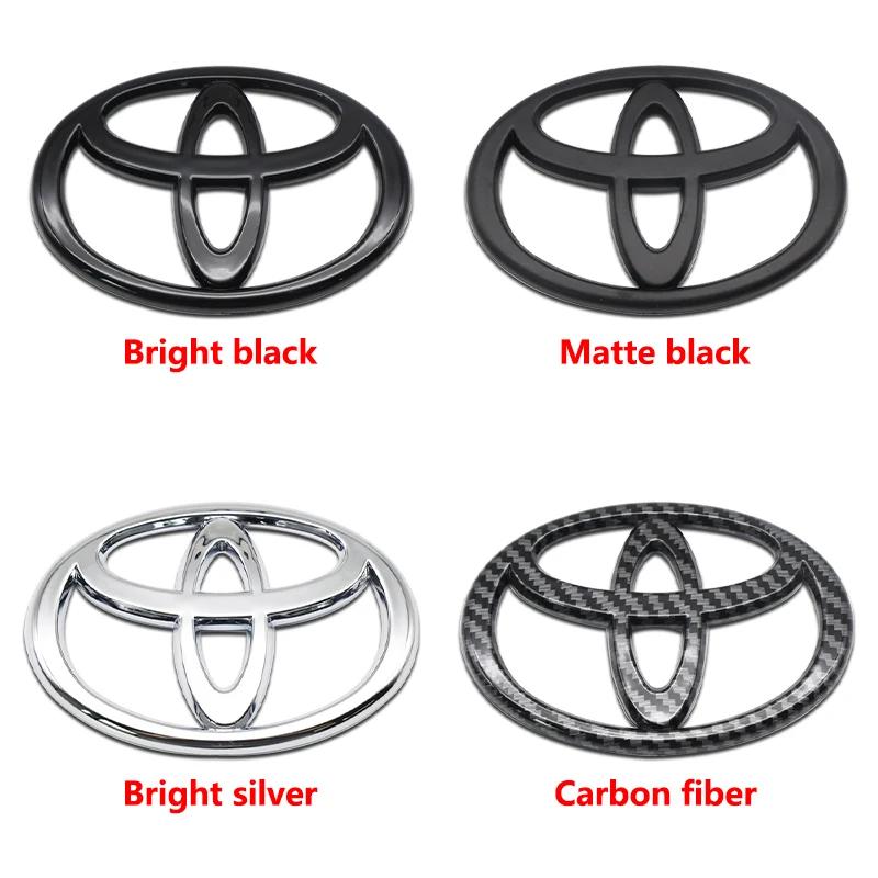 1Pc ABS Car Logo 3D For Toyota Car series Corolla Camry RAV4 Front Head Grill Hood Bonnet Emblem Rear Tail Bumper Trunk Badge