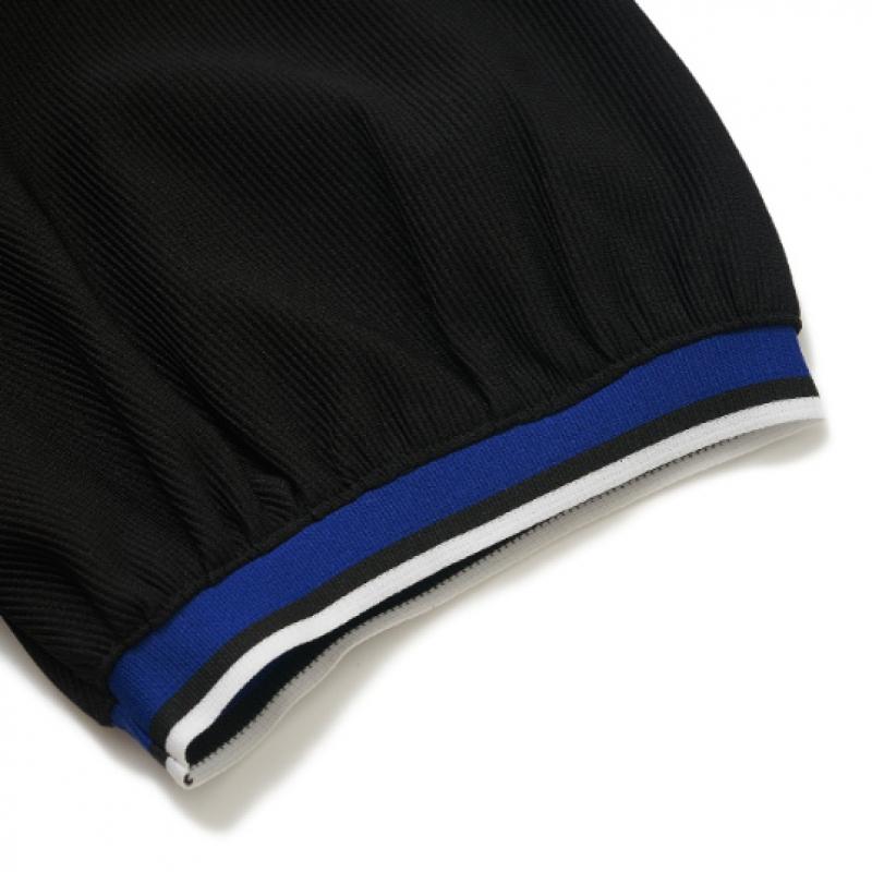 Blu Dot Half Zip T shirT   Color poinT Bk