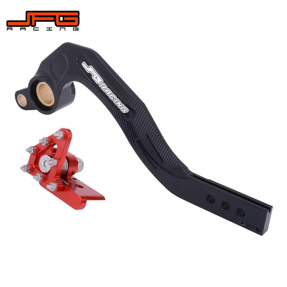 Motorcycle CNC Aluminum Rear Foot Brake Pedal Lever For YAMAHA YZ450F YZF450 2010-2021 YZ450FX 2016-2021 WR450F WRF450 2012-2021