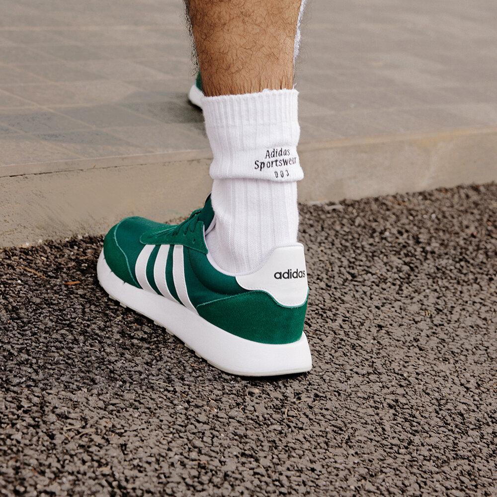 Adidas Run 60s 2.0 Slip Resistant Abrasion Resistant Low top Casual Ru