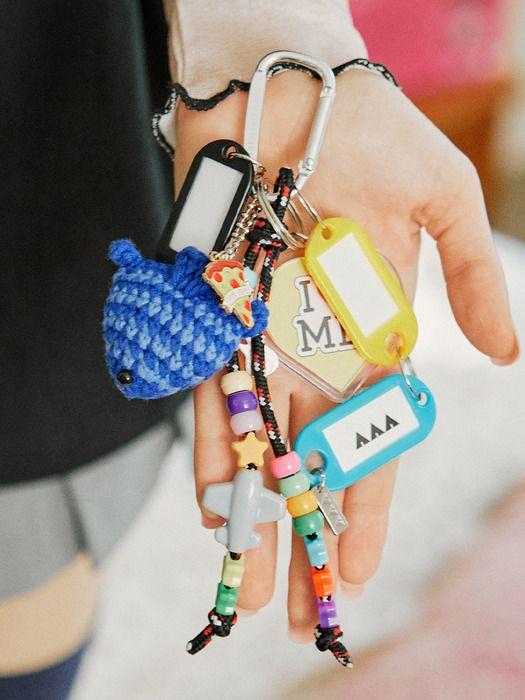 VVV Love Me Knit Momo Keychain
