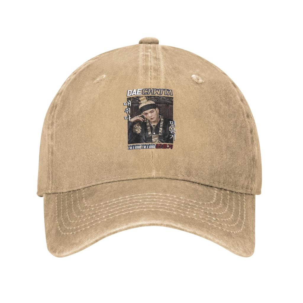 Agust D Movie Suga Tour Daechwita  Urban Casual Baseball Cap Exquisite CraftsUnisexship Simple Versatile Casual Denim Hat