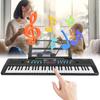 Kid Electronic Organ 61 Keys Electronic Organ Portable Digital Music Keyboard with Microphone Kids  Digital Keyboard