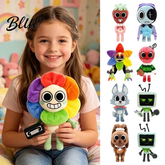 Warm And Cozy Stuffed Animal Cartoon Horror Plush Doll, Soft Toy for Game D