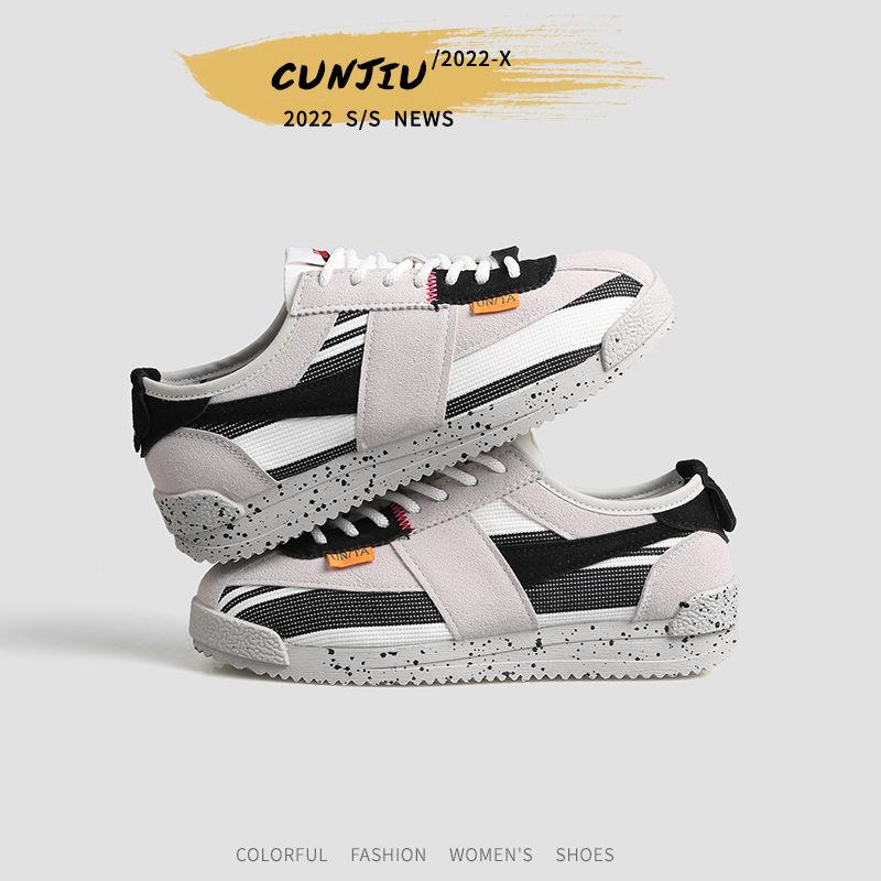 Forrest Gump Shoes Women's 2025 New Early Autumn High-value Women's Shoes Vibe Style Retro Versatile Sports and Leisure Shoes Flat Shoes