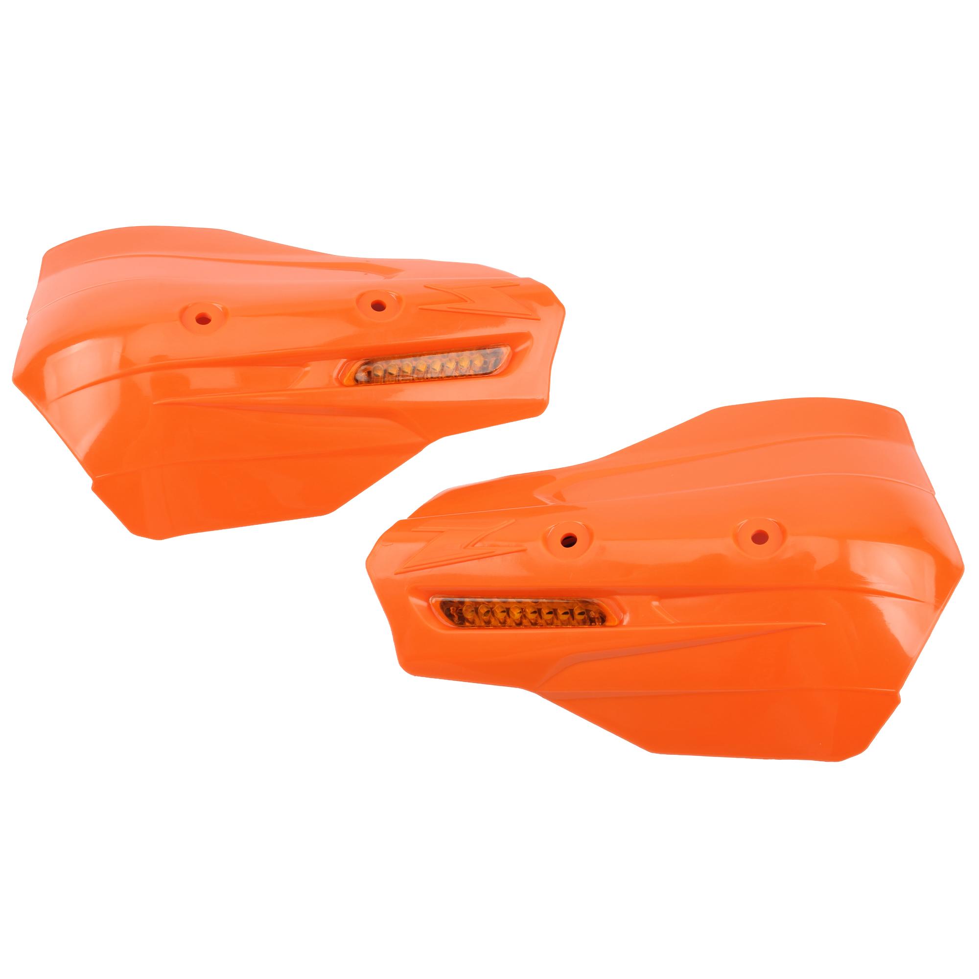 Motorcycle Parts Tuning Moto for ZETA Hand Guard XC Handguard with Mini Lamp Racing Covers Universal Motocross Accessories Yellow Lamp 2