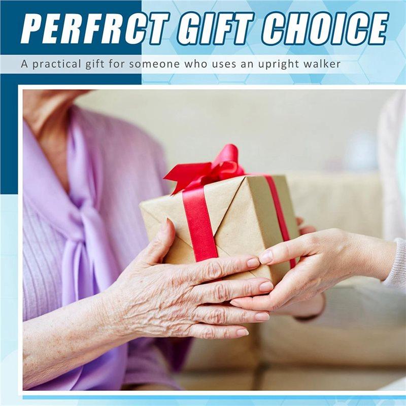 4 Pcs Rollator Armrest Pad Upright Walker Forearm Pads Black Walker Handle Cushions Stand Up Rollator Accessories