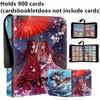 400 szt./900 szt. Album na karty Książka Anime Błogosławieństwo Niebiańskich Urzędników Kolekcja Kart Zamek na Zamki Binder na Karty Kolekcjonerskie Prezent dla Dzieci