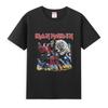 2025 Men Iron T Shirt Casual Powerslave Head T-shirt Graphic Oversized Sports Tops Maiden Comfortable Streetwear CottonTee