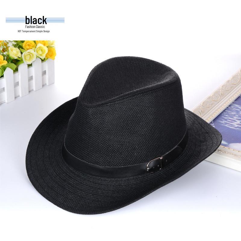 Unisex Summer Straw Sun Hat - Fedora, Beach, Cowboy Styles for Outdoor