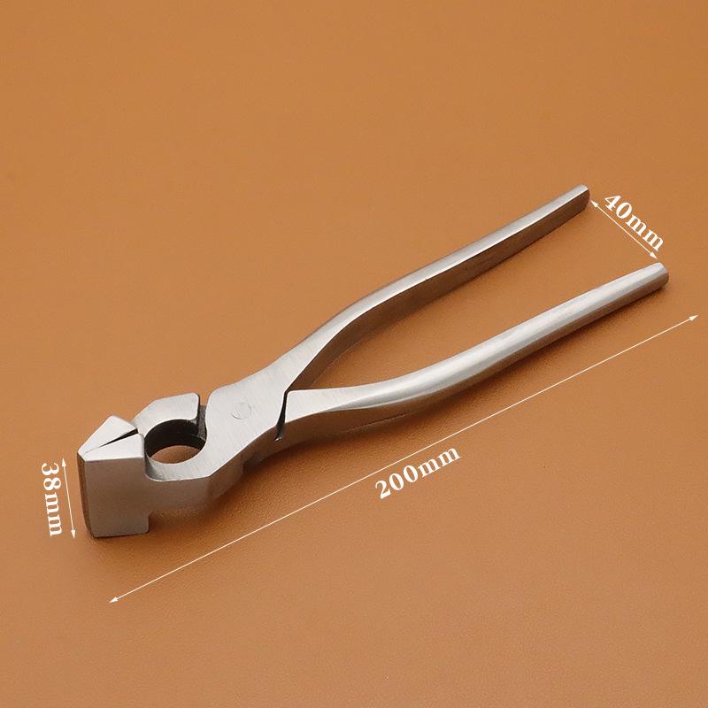 Handmade 5" Pink Handle Toothless Needle Nose Jewelry Pliers Set