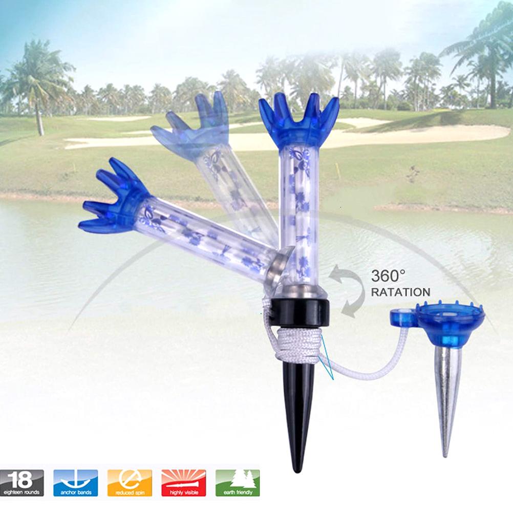 Sport Tees Plastic Magnetic 80mm Long Bulk Reusable Flexible Magnet Tee Lift Step Practice Training Set